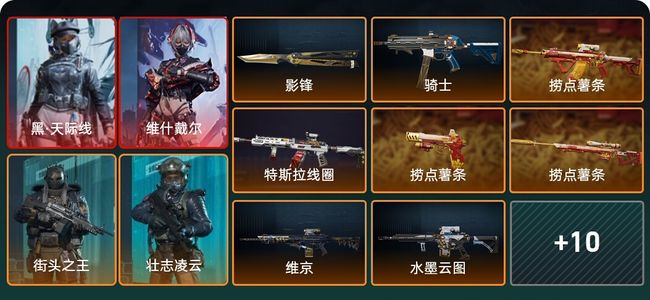 三角洲行动总资产245M 7干员外观 1传说近战 20传说枪械 黑鹰