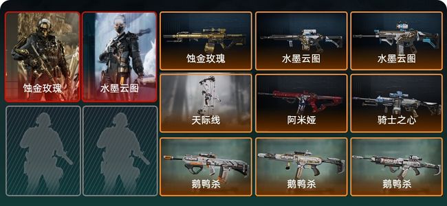 三角洲行动总资产14M 2干员外观 8传说枪械 黄金