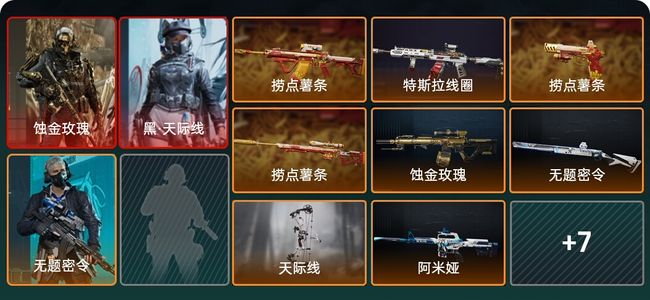 三角洲行动总资产251M 3干员外观 17传说枪械 三角洲巅峰