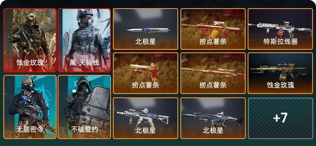 三角洲行动总资产100M 4干员外观 1传说近战 20传说枪械 铂金