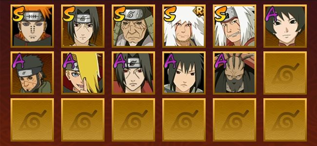 火影忍者V1 4S忍 7A忍 11忍 100W战力 见习