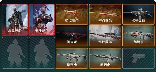 三角洲行动总资产58M 2干员外观 10传说枪械 黄金