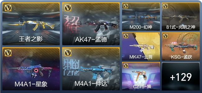 穿越火线：枪战王者V6 239英雄武器 新锐