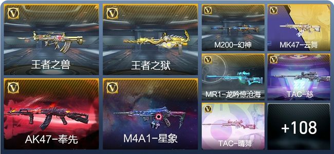 穿越火线：枪战王者V6 232英雄武器 新锐