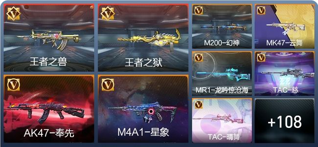 穿越火线：枪战王者V6 232英雄武器 新锐