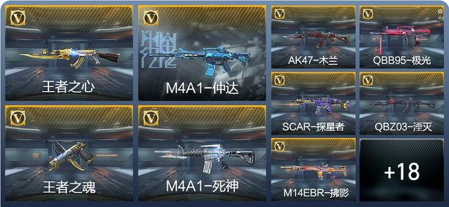 穿越火线：枪战王者2王者武器 27英雄武器 29万化 枪王SSS