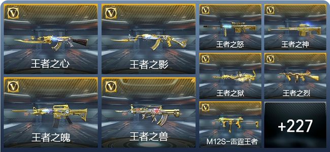 穿越火线：枪战王者26王者武器 236英雄武器 15英雄角色 554万化 专家S