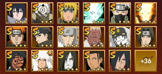 火影忍者V10 22S忍 31A忍 174忍 2661S碎片 16通灵 700W战力 前1000名 影级