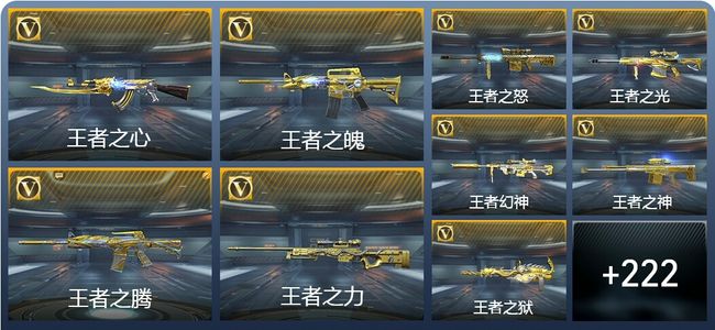 穿越火线：枪战王者V9 31王者武器 255英雄武器 7英雄角色 446万化 枪王