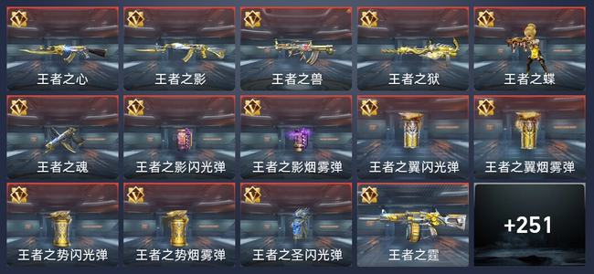 穿越火线：枪战王者V5 19王者 254英雄武器 12英雄角色 191万化 枪神