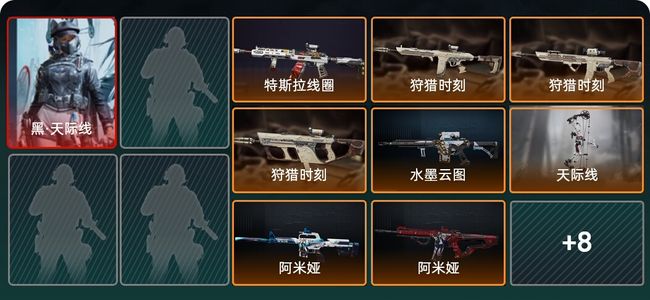 三角洲行动总资产36.2M 1干员外观 16传说枪械 铂金