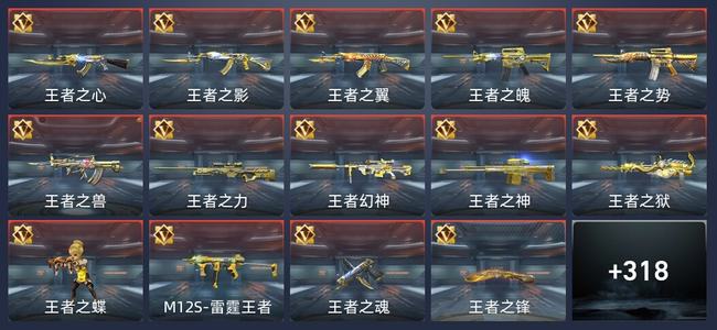 穿越火线：枪战王者V9 45王者 317英雄武器 16英雄角色 603万化 新锐