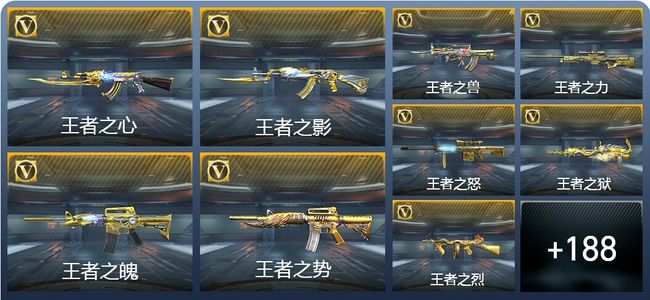 穿越火线：枪战王者V8 19王者武器 213英雄武器 426万化 专家