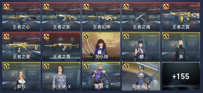 穿越火线：枪战王者V5 7王者 162英雄武器 7英雄角色 307万化 新锐