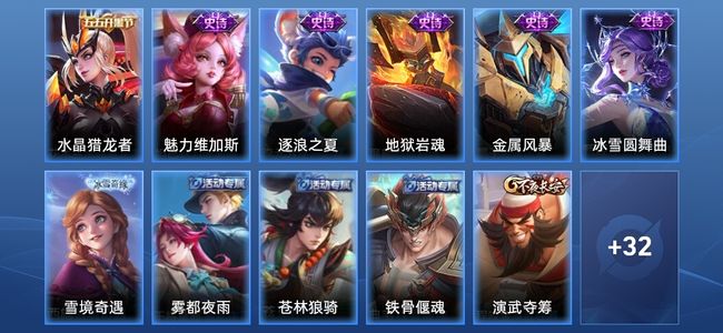 王者荣耀【苹果版】6史诗 43皮肤 永恒钻石IV