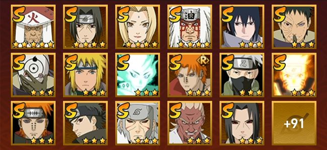 火影忍者V12 51S忍 57A忍 290忍 6201S碎片 25通灵 2000W战力 前50名 影级