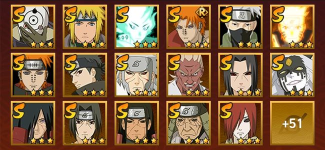 火影忍者V12 30S忍 38A忍 201忍 3516S碎片 20通灵 1000W战力 前500名 暗部