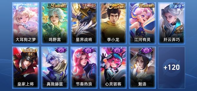 王者荣耀V5 1传说 22史诗 131皮肤 至尊星耀I