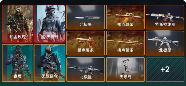 三角洲行动总资产1.1B 4干员外观 1传说近战 9传说枪械 铂金