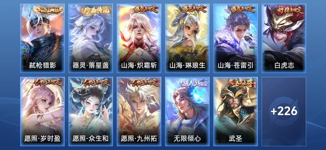 王者荣耀【苹果版】V7 1典藏 20传说 63史诗 237皮肤 永恒钻石II
