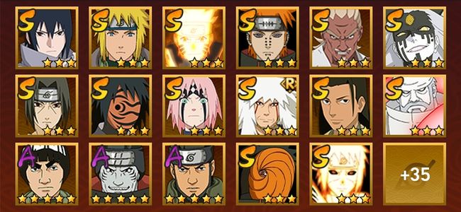 火影忍者V11 15S忍 37A忍 184忍 2215S碎片 21通灵 900W战力 前500名 下忍