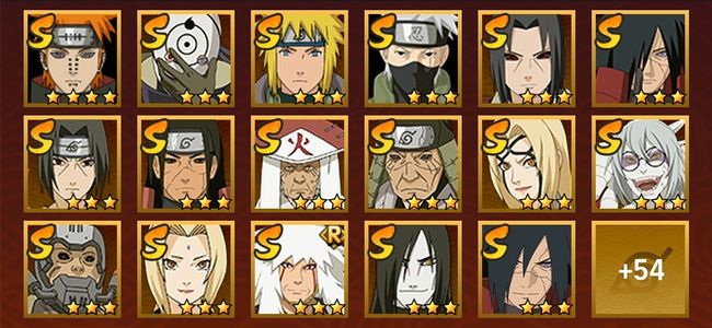 火影忍者V11 22S忍 49A忍 223忍 3027S碎片 19通灵 1000W战力 前500名 中忍