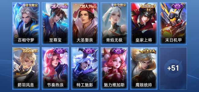 王者荣耀【苹果版】V5 21史诗 63皮肤 至尊星耀IV