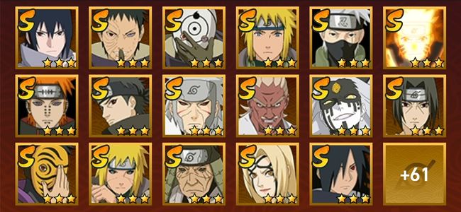 火影忍者V14 29S忍 50A忍 231忍 3505S碎片 20通灵 1000W战力 上忍