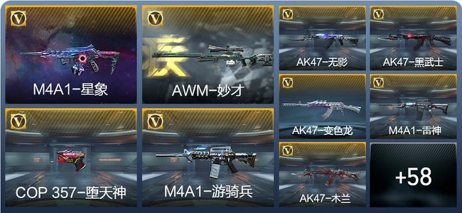 穿越火线：枪战王者V5 68英雄武器 2英雄角色 193万化 专家S