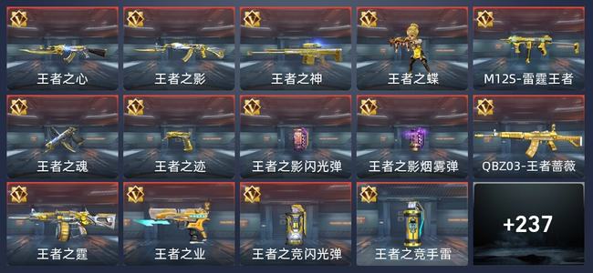 穿越火线：枪战王者V7 26王者 242英雄武器 9英雄角色 314万化 专家S