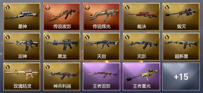 穿越火线（CF）2传说武器 2王者武器 24V武器 2V角色 14皮肤 可排位 大师