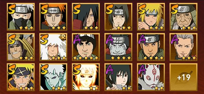 火影忍者V10 11S忍 25A忍 133忍 1403S碎片 17通灵 600W战力 暗部