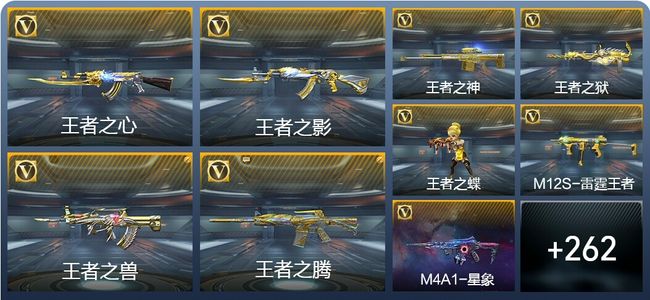 穿越火线：枪战王者V6 31王者武器 284英雄武器 15英雄角色 816万化 传奇