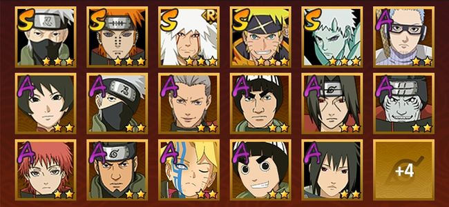 火影忍者V1 5S忍 16A忍 74忍 583S碎片 12通灵 300W战力 暗部