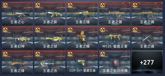 穿越火线：枪战王者V8 38王者 281英雄武器 10英雄角色 630万化 新锐
