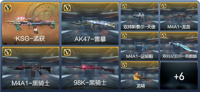 穿越火线：枪战王者V1 1王者武器 15英雄武器 1英雄角色 13万化 专家