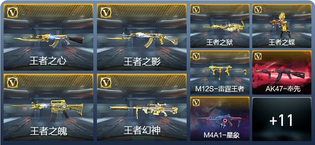 穿越火线：枪战王者V8 258英雄武器 新锐