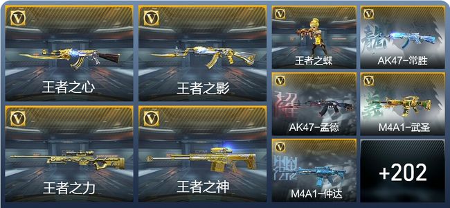 穿越火线：枪战王者V8 449英雄武器 新锐