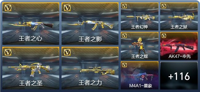 穿越火线：枪战王者V8 250英雄武器 新锐