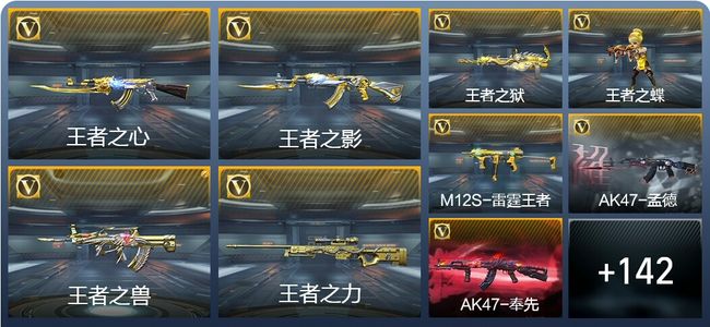 穿越火线：枪战王者V8 215英雄武器 新锐