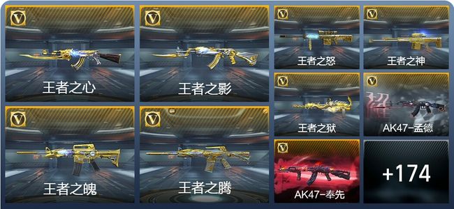 穿越火线：枪战王者V8 247英雄武器 新锐