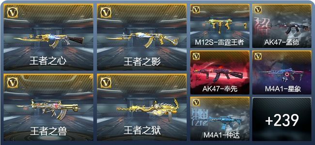 穿越火线：枪战王者V7 367英雄武器 新锐