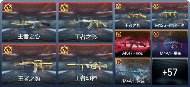 穿越火线：枪战王者V8 102英雄武器 新锐