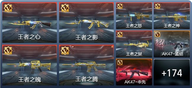 穿越火线：枪战王者V8 247英雄武器 新锐