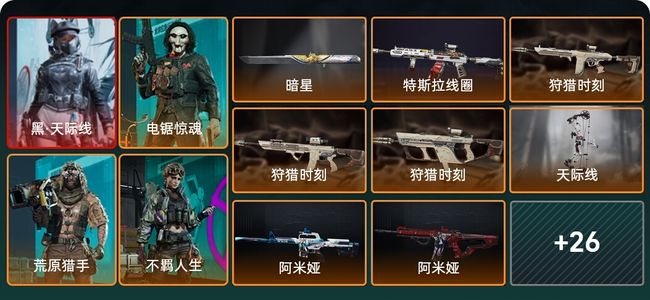 三角洲行动总资产157M 4干员外观 1传说近战 33传说枪械 钻石