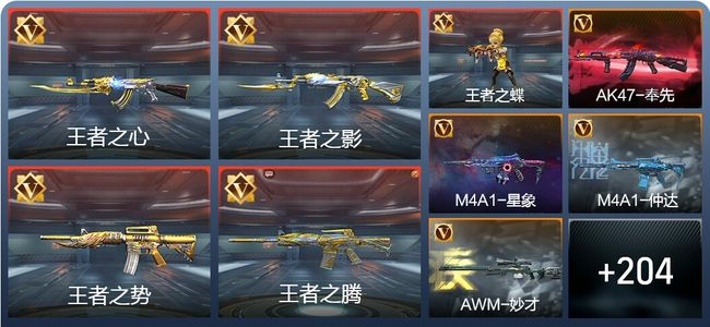 穿越火线：枪战王者V7 318英雄武器 新锐