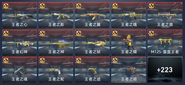 穿越火线：枪战王者V9 355英雄武器 新锐