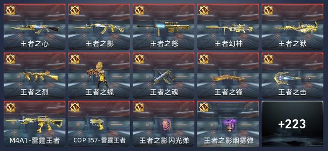穿越火线：枪战王者V8 329英雄武器 新锐