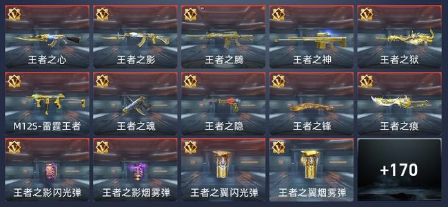 穿越火线：枪战王者V8 320英雄武器 新锐