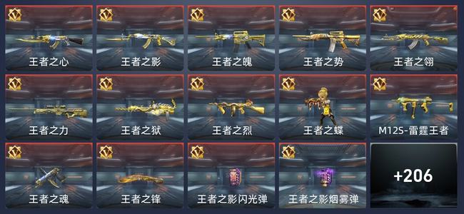 穿越火线：枪战王者V8 355英雄武器 新锐